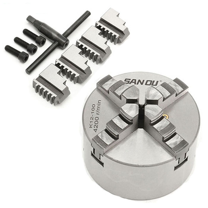 فک چهارنظام دستگاه تراش