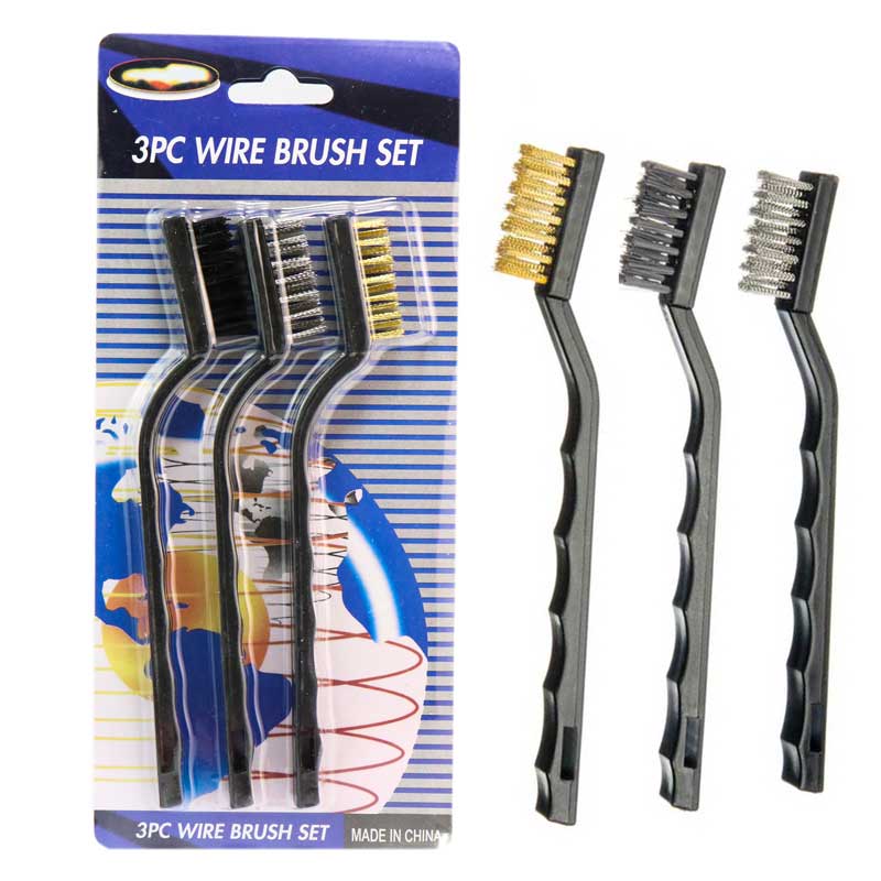 Wire brush set 3PCS 1