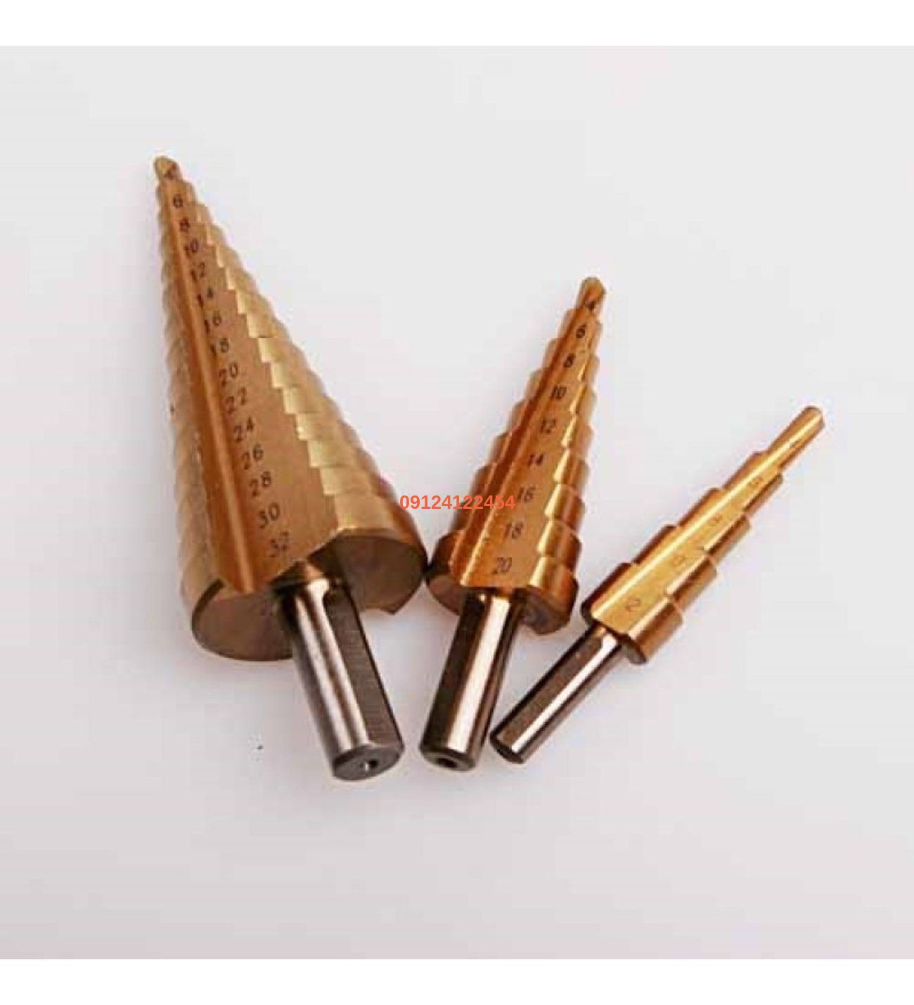 3 lu set matkap ucu kademeli sac delme aparati hss titanyum kaplama 4434 kcm21892968 1 76181d8a3