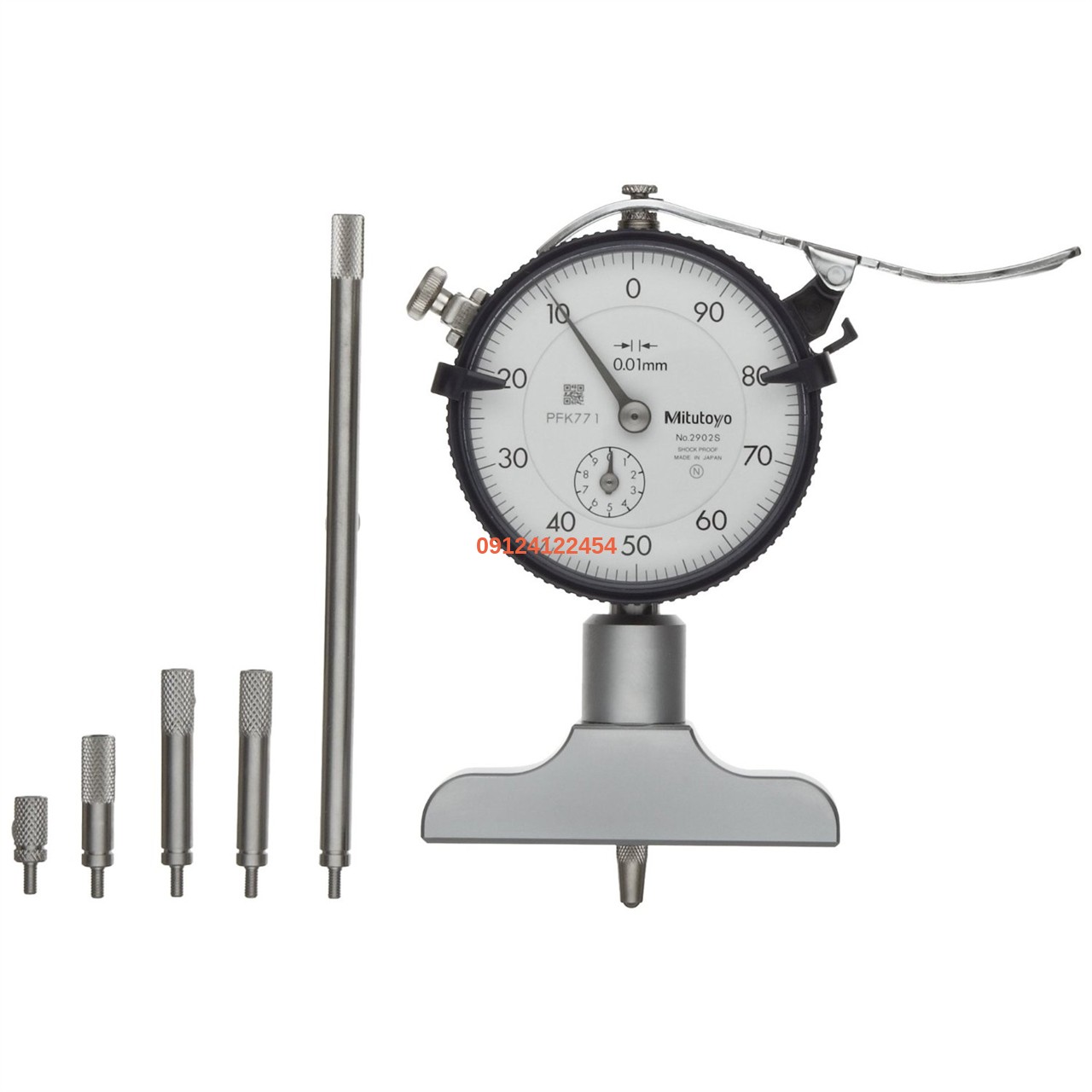 کولیس عمق سنج ساعتی