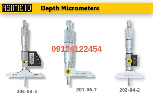 کولیس عمق سنج ساعتی 60